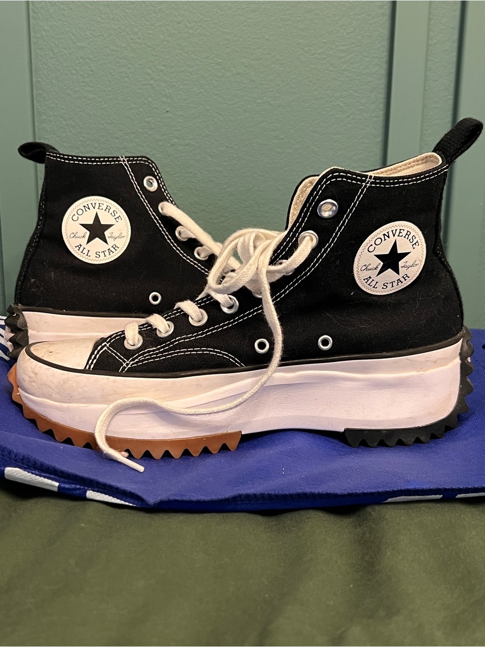 Converse - J.W. Anderson x Run Star Hike 'Black Gum' women’s size 11